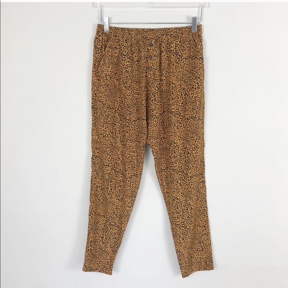 The Fifth Label Leopard Sweet Dreams Harem Pants size small